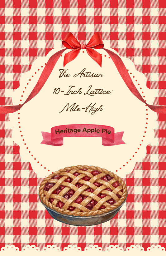 The Heritage Grande: 7lb Mile-High Apple Pie Recipe (pdf download link sent to your email after checkout)