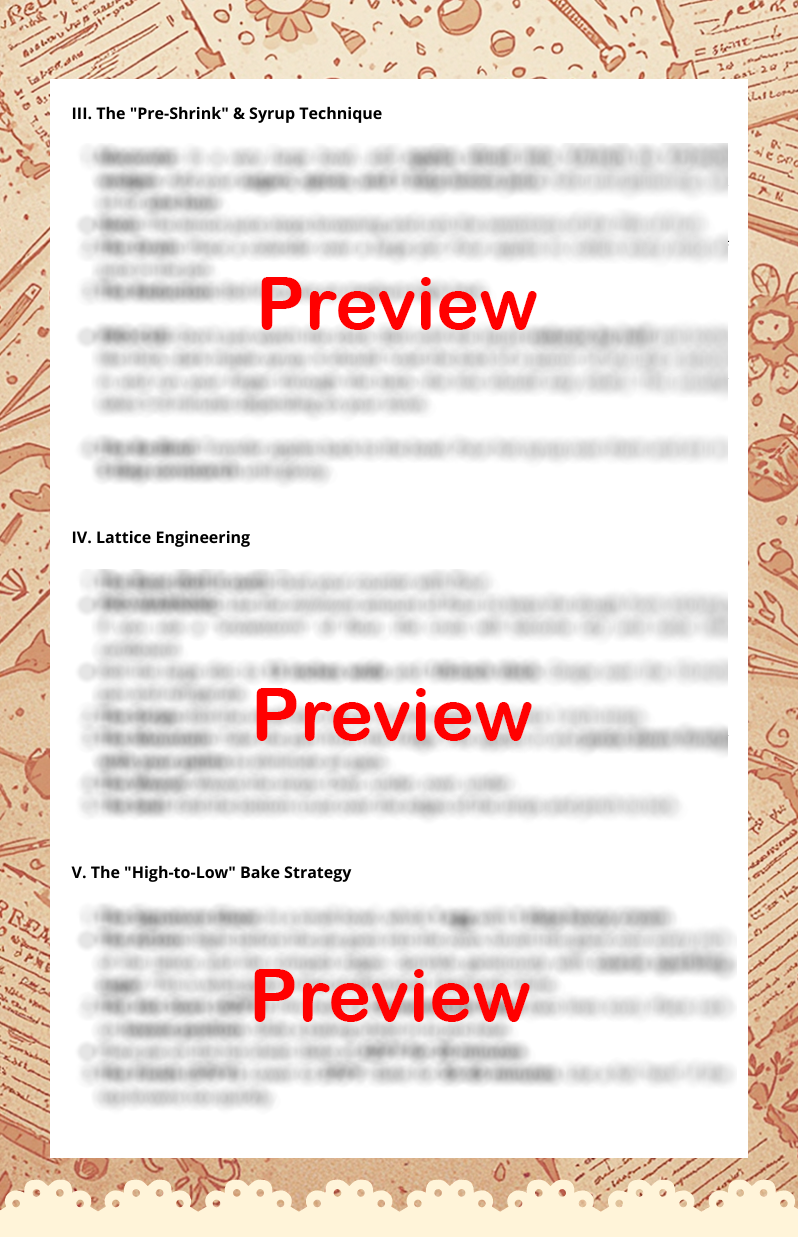 The Heritage Grande: 7lb Mile-High Apple Pie Recipe (pdf download link sent to your email after checkout)